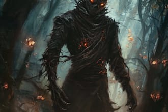do horror character art and horror character