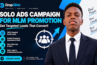 launch a niche targeted solo ads funnel for your MLM offer