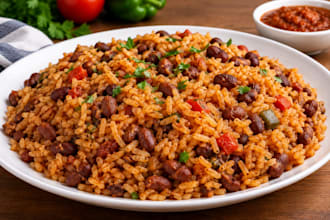 prepare delicious, well cooked rice and beans for you