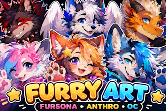 draw furry art fursona anthro characters sfw furry oc anthro art sfw or nsfw