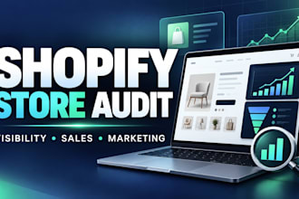 audit shopify marketing, boost shopify sales with shopify marketing, promotion