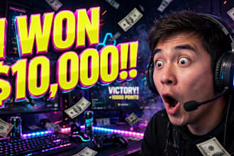 design eye catching viral youtube thumbnails in 24 hours