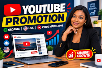 youtube promotion, organic video marketing USA channel promotion