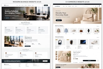 design a responsive website UI UX in figma