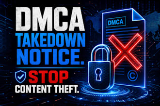 draft a powerful dmca takedown notice to remove copyright infringement