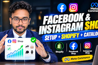 setup facebook instagram youtube ads and product sync issues