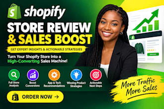 review shopify store and boost shopify sales for your store