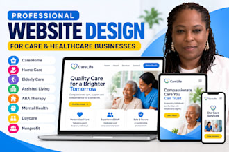 design care home, aba therapy, mental health, daycare, nonprofit, care website