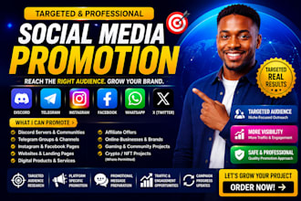 do whatsapp mass dm, telegram mass dm, discord mass dm and promotion