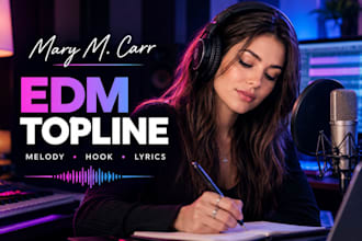 record professional female edm vocals for your electronic track