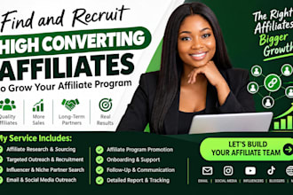 recruit targeted affiliates for your affiliate program