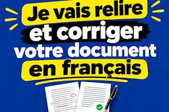 relire, corriger et mettre en forme votre document