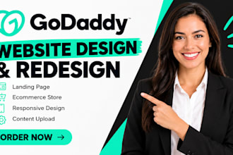 godaddy website redesign godaddy website design, develop godaddy website