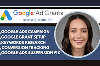 do google ads setup ads suspension ads verification ppc campaign for non profit