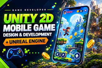 do unity 2d mobile game design and development unreal engine as game developer