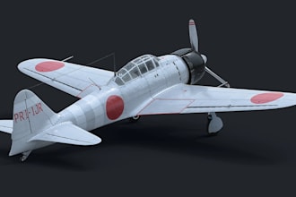 turn 2d image to 3d printable aircraft stl, 3d fighter jet model,custom rc plane