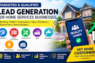 roofing hvac contractors spa plumbers electricians home builders lead generation