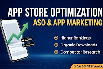 do mobile app store optimization aso and organic app marketing for app promotion