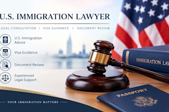provide US immigration lawyer consultation, visa advice and document review