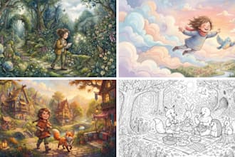 story book children story book book illustration illustration story book