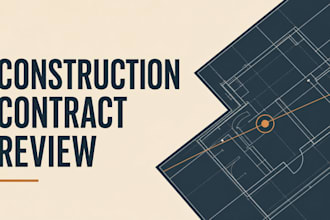 review your construction contract for legal risks