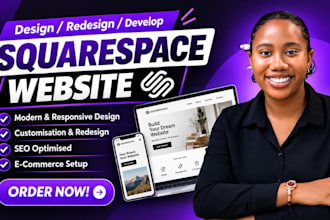 redesign squarespace website fix squarespace website modify squarespace website