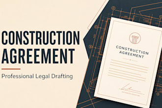 draft a professional construction agreement