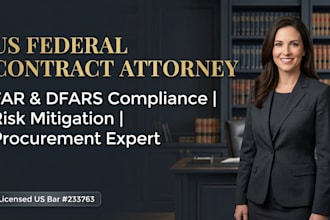 review your federal procurement agreement and subcontracts as a US attorney
