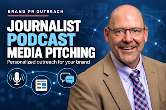 pitch your brand to podcasts journalists and media outlets