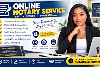 provide fast and secure online notary and notarization services