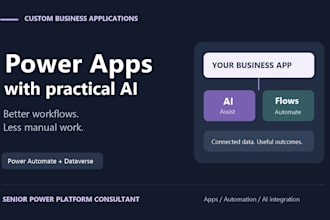 build custom power apps with ai and power automate
