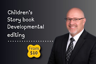 be your childrens book editor