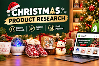 research winning christmas dropshipping products for your store