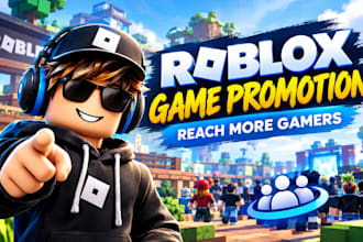 roblox game promotion, group grow, discord advertising, targeted social campaign