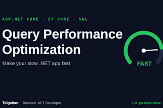 optimize your slow entity framework core and sql queries