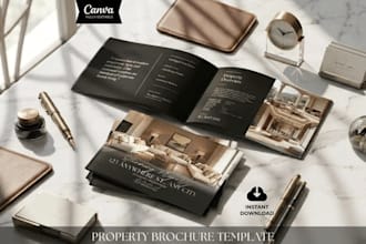 create a modern digital business brochure for marketing and promotion