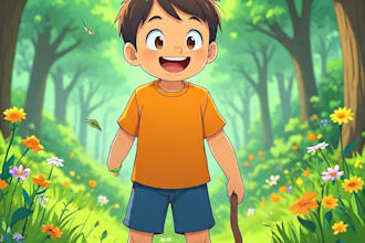 children book illustration and children book illustration