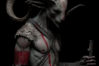 fantasy horror and fantasy horror character
