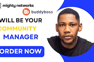 be your community manager on mighty networks skool circle