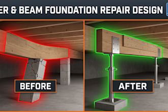 design pier and beam foundation repair