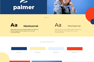 design visual identity and brand guidelines