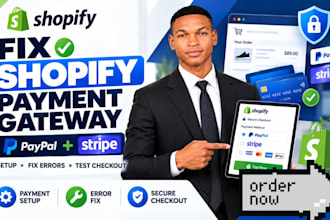 fix shopify payment gateway paypal and stripe integration