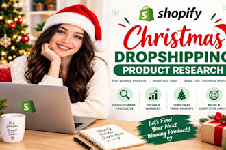 find winning christmas product for shopify dropshipping store