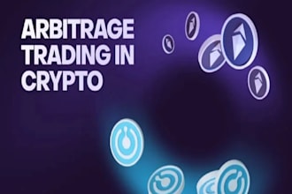 develop crypto arbitrage bot, volume bot, dex arbitrage bot on sol and eth