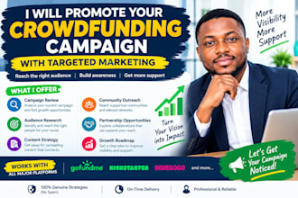 promote your crowdfunding campaign with a targeted marketing strategy