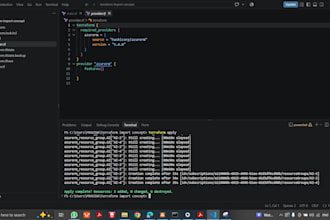 write modular terraform scripts for your azure infrastructure