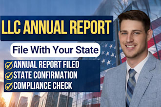 file your llc annual report and maintain good standing