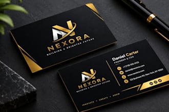 design professional logo, business card, letterhead and stationery in 24hours