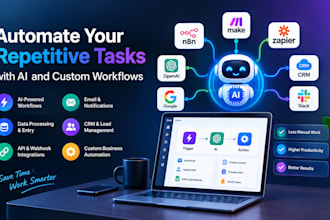 automate your repetitive tasks with ai and custom workflows