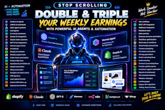 jarvis ai multi agent hermes gpt 6 sol 3d claude animated website shopify whop